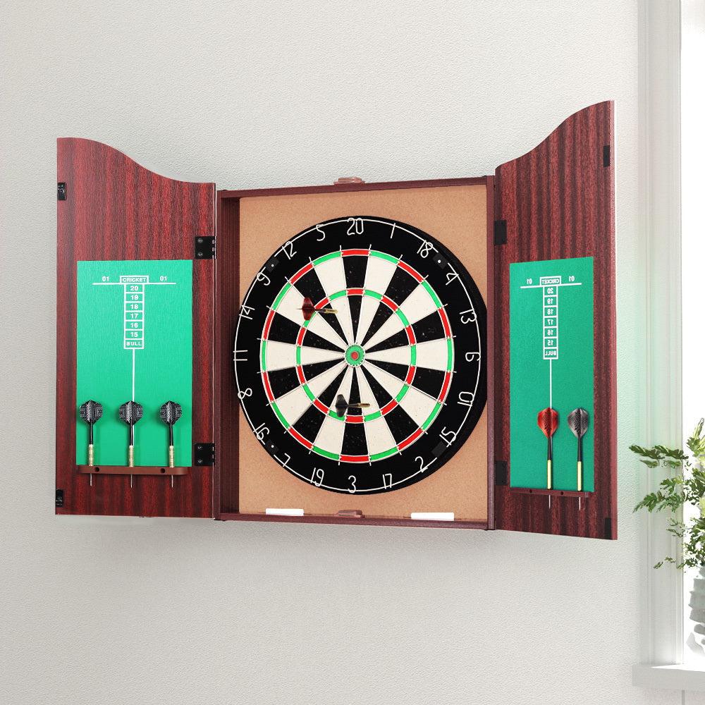 18" Premium Dartboard Cabinet Set-Vivify Co.