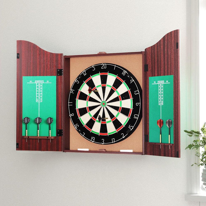 18" Premium Dartboard Cabinet Set-Vivify Co.