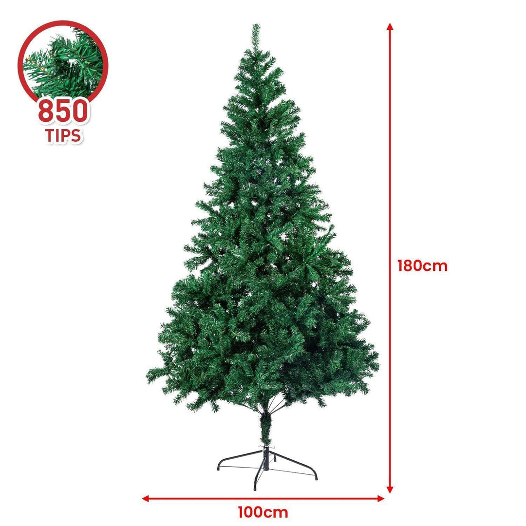 1.8M Christmas Tree with 850 Tips-Vivify Co.