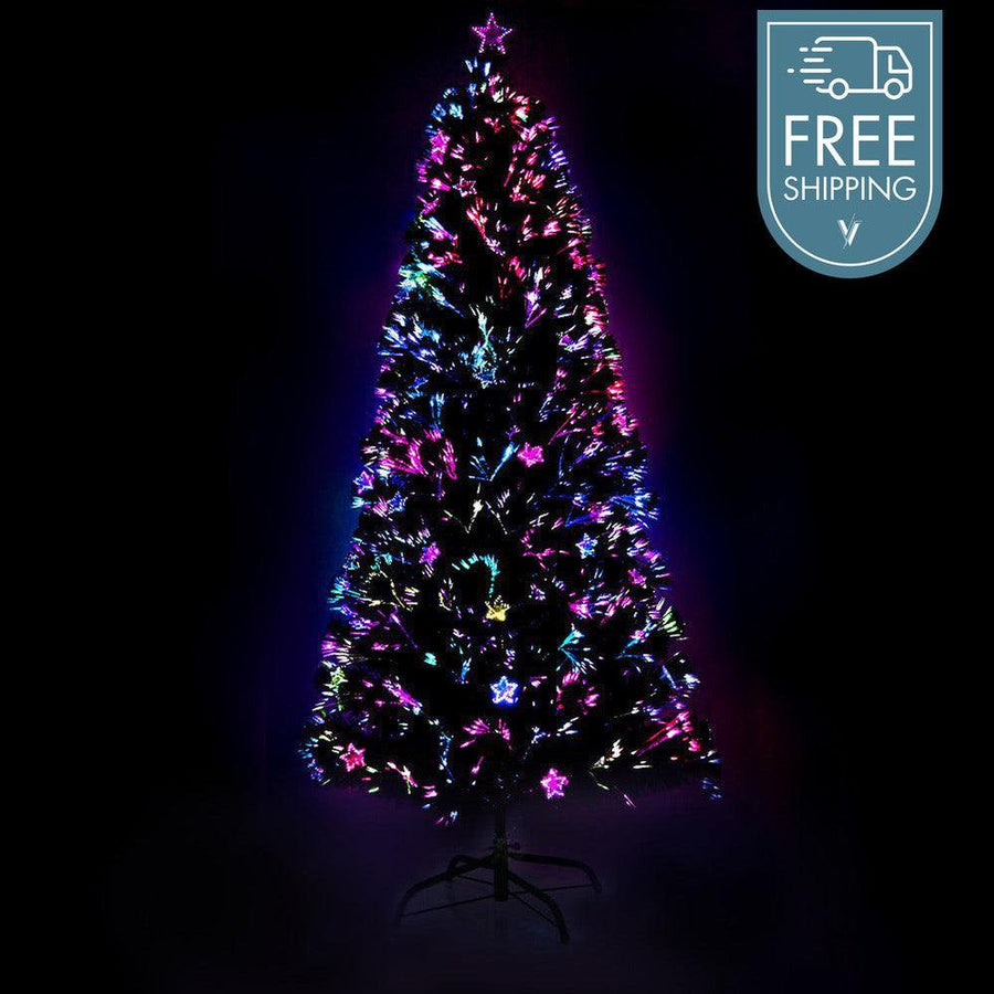 1.8M Christmas Tree with Multi Colour LED Lights - 250 Tips-Vivify Co.