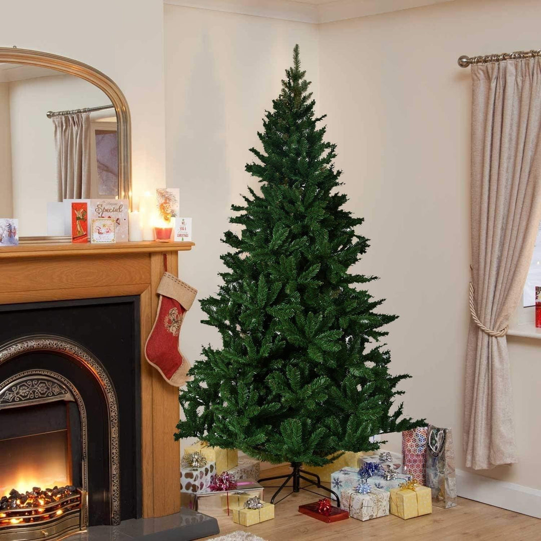 1.8m Green Christmas Tree with 250 LED Lights - Warm White-Vivify Co.
