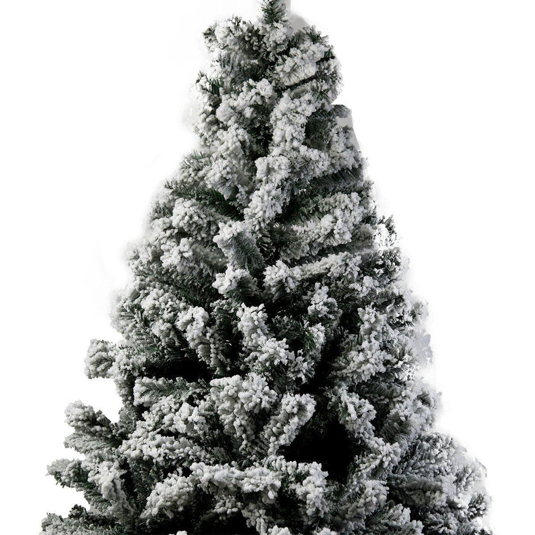 2.4M Christmas Tree with 1500 Snowy Tips-Vivify Co.