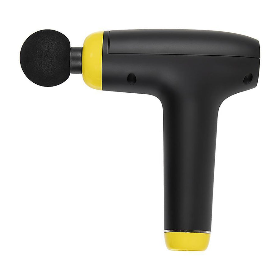 4 Head Massage Gun - Black & Yellow-Vivify Co.