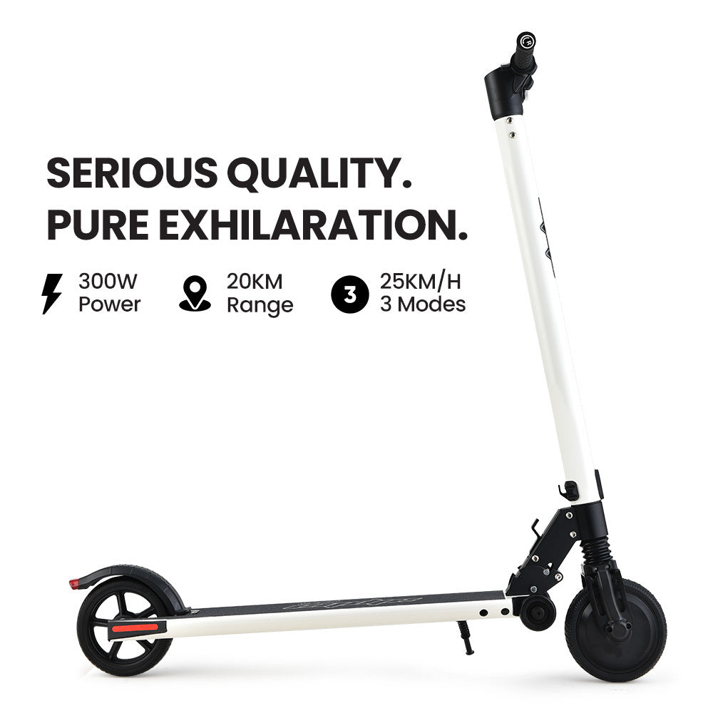 ALPHA Peak Foldable Electric Scooter - White-Vivify Co.