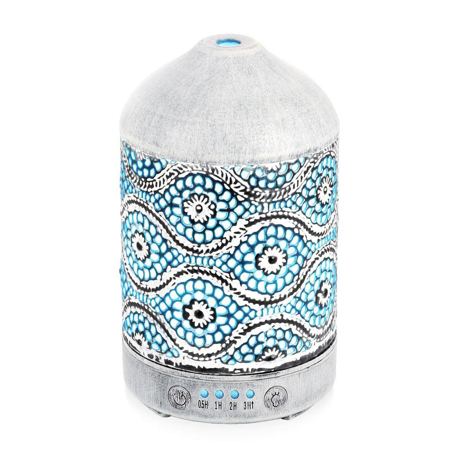 Activiva 100ml Metal Aroma Diffuser - Vintage White-Vivify Co.