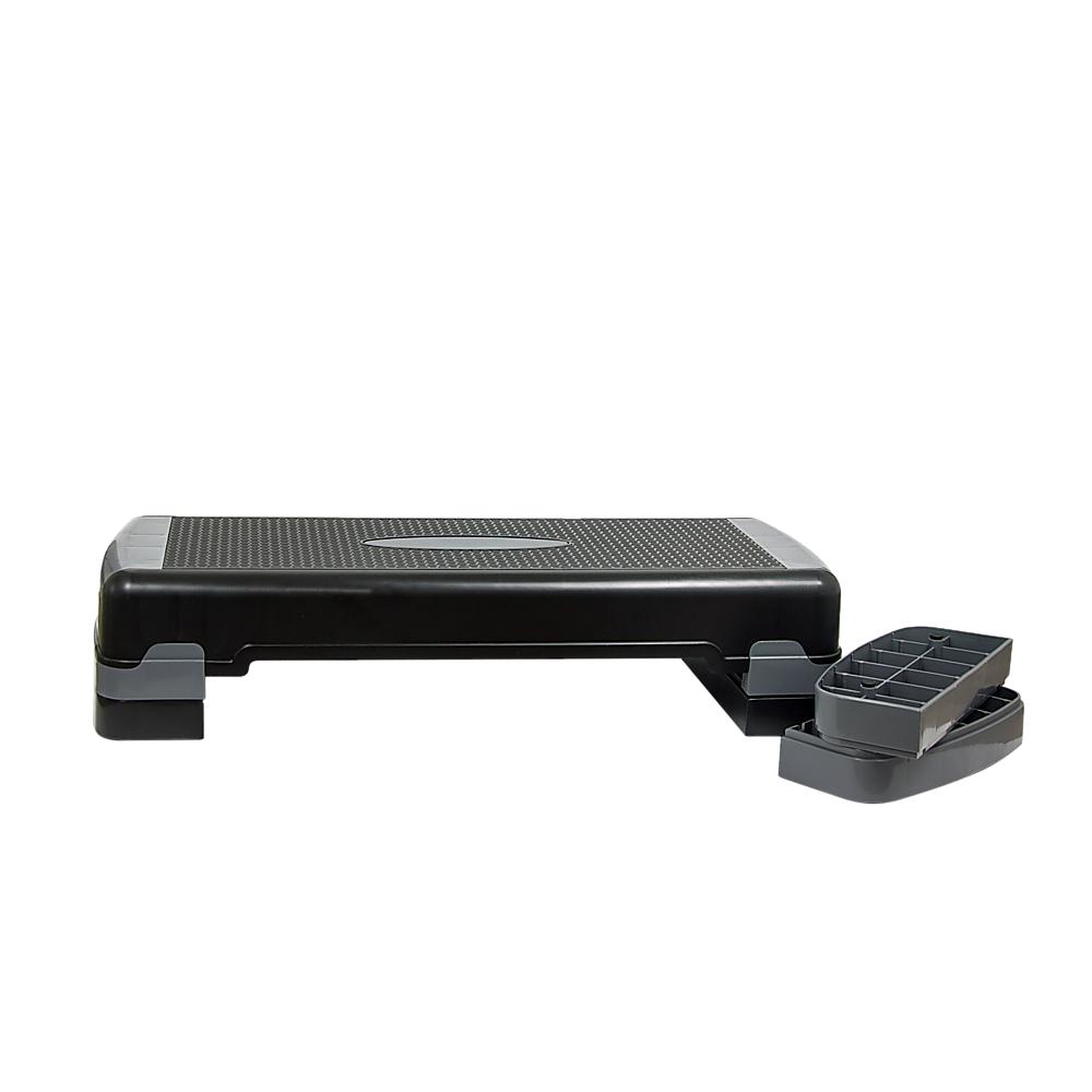 Adjustable Aerobic Step Bench 90cm - Black-Vivify Co.