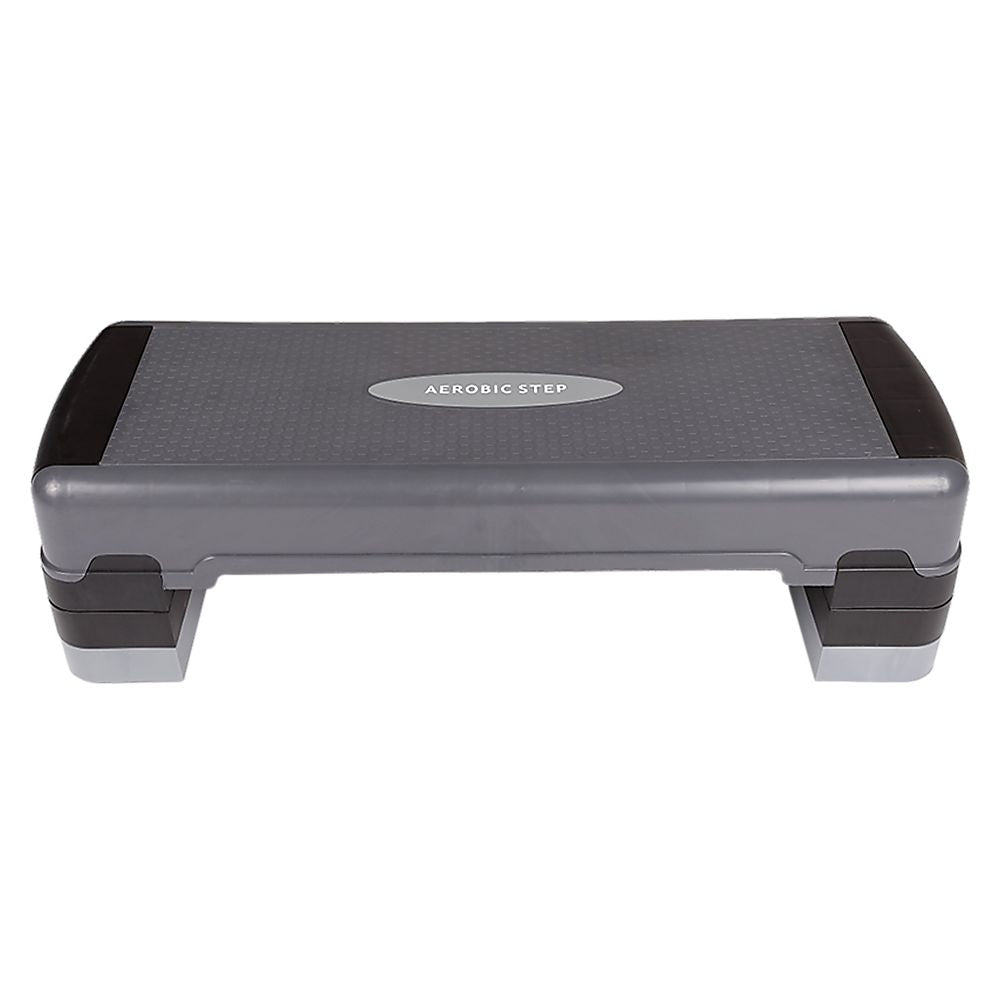Adjustable Aerobic Step Bench 90cm - Grey-Vivify Co.