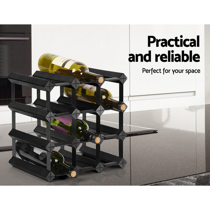 Artiss Wine Rack - 12 Bottles-Vivify Co.