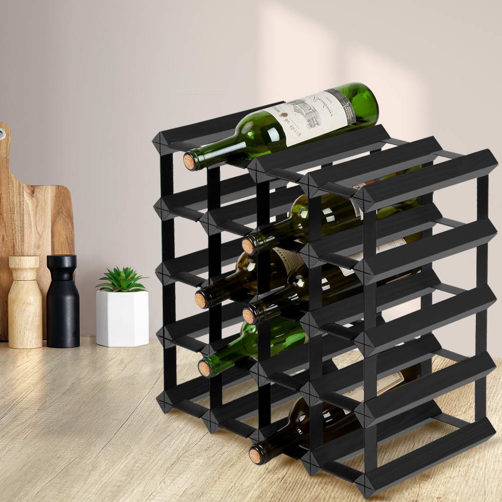 Artiss Wine Rack - 20 Bottles-Vivify Co.