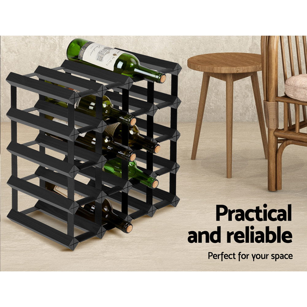 Artiss Wine Rack - 20 Bottles-Vivify Co.