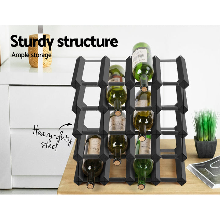 Artiss Wine Rack - 20 Bottles-Vivify Co.