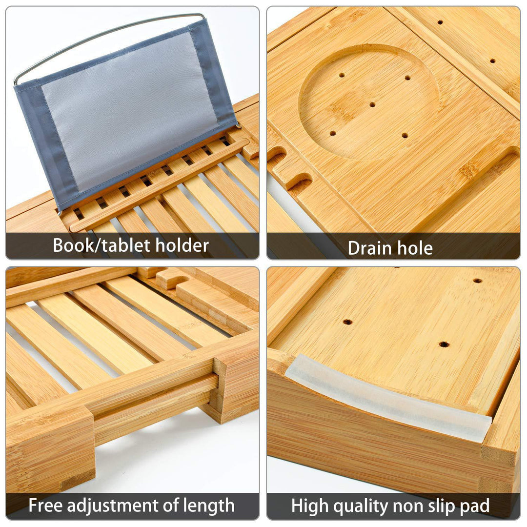 Bamboo Bath Caddy-Vivify Co.