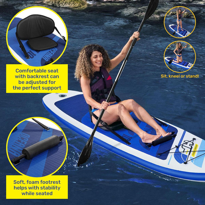 Bestway 3m Inflatable Paddle Board with Removable Seat-Vivify Co.
