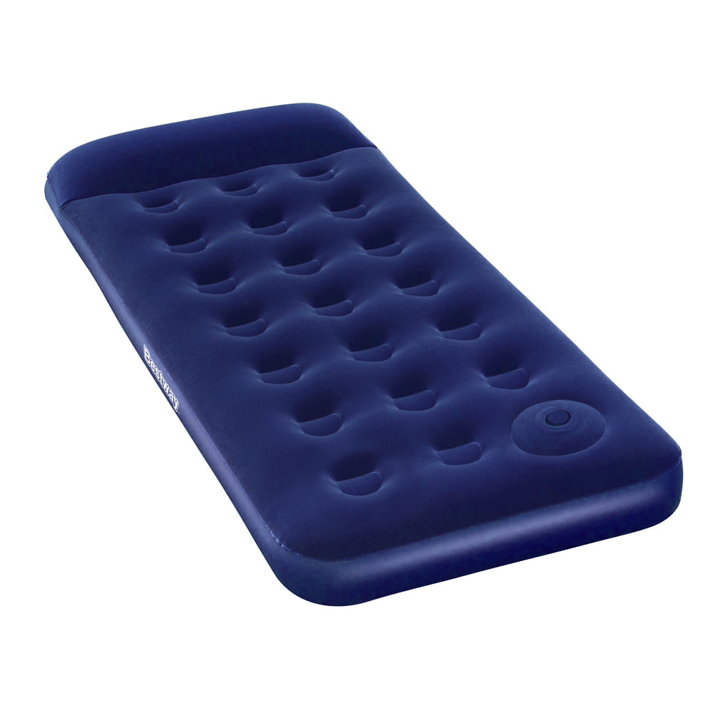 Bestway Single Size Inflatable Air Mattress - Navy-Vivify Co.