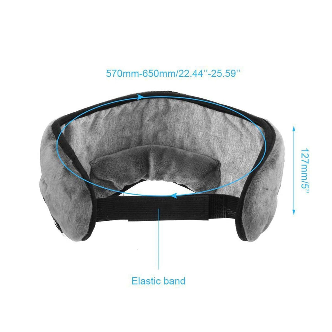 Bluetooth 5.0 Stereo Eye Mask for Sleep & Music - Grey-Vivify Co.