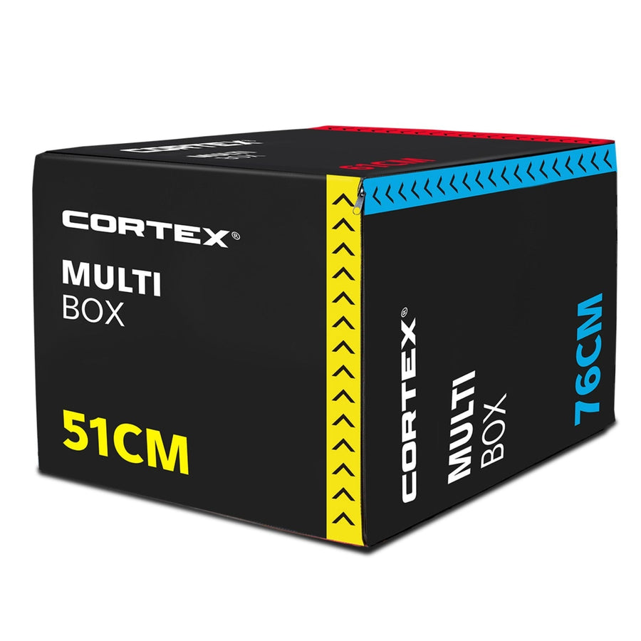 CORTEX 3-in-1 Plyometric Foam Jump Box-Vivify Co.