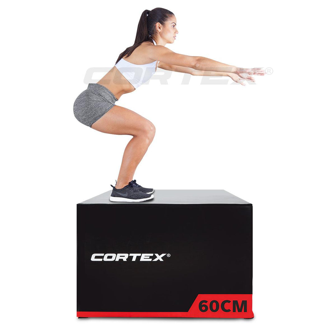 CORTEX 4-in-1 Modular Plyometric Stackable Foam Jump Box-Vivify Co.