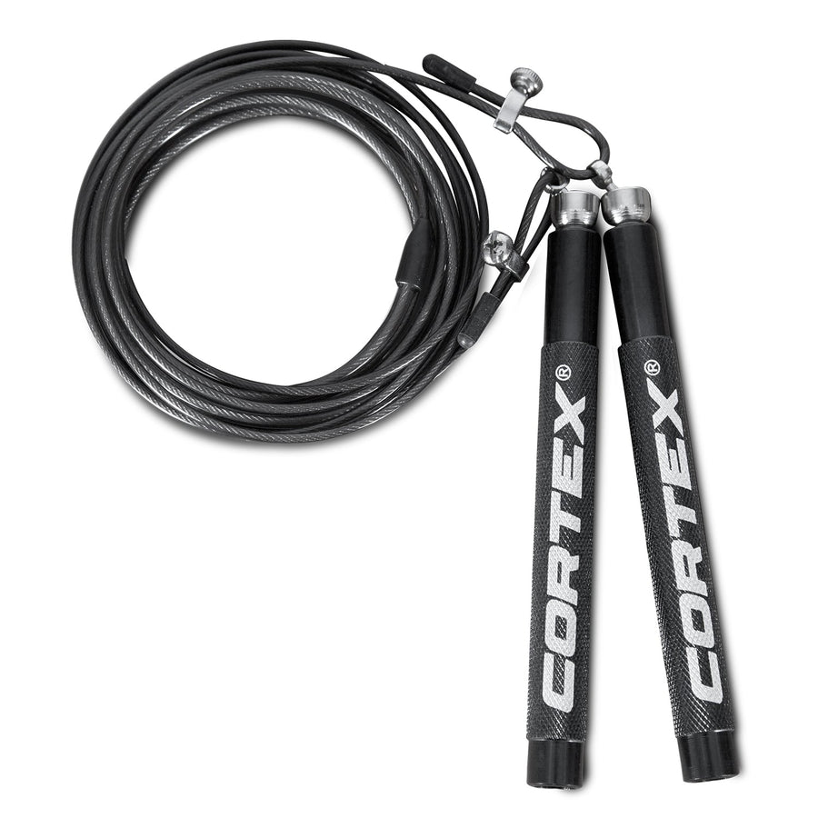 CORTEX Speed Skipping Rope - Black-Vivify Co.