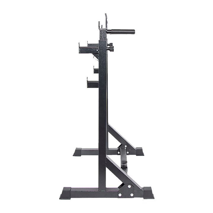 Commercial Squat Rack Adjustable Pair Fitness Exercise Weight Lifting Gym Barbell Stand-Vivify Co.