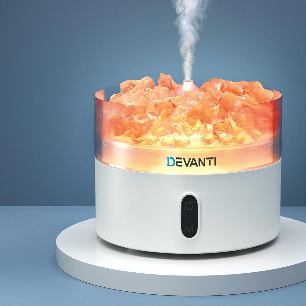 Devanti 220ml Aroma Diffuser Air Humidifier - LED Crystal-Vivify Co.