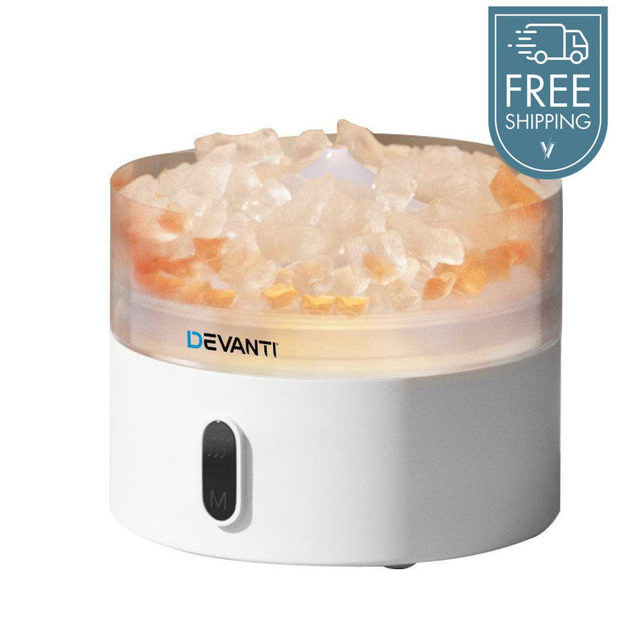 Devanti 220ml Aroma Diffuser Air Humidifier - LED Crystal-Vivify Co.