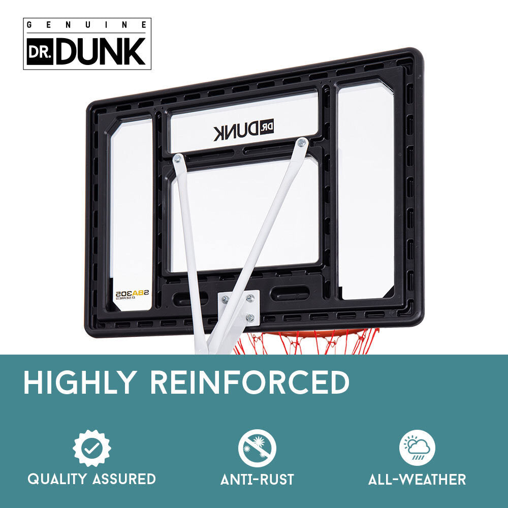 Dr.Dunk Adjustable Portable Basketball Hoop Stand System 2.6m-Vivify Co.