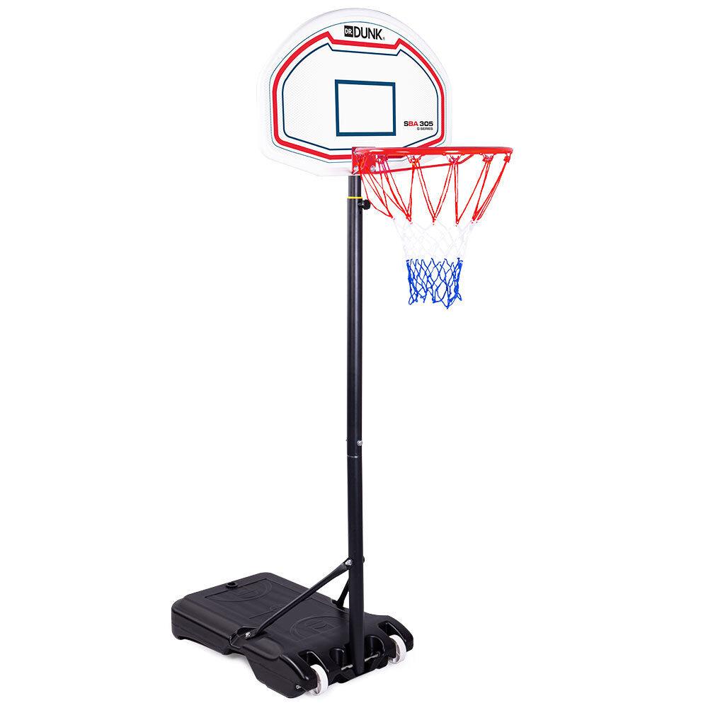 Dr.Dunk Basketball Hoop Stand System Height Adjustable Portable Net Ring 2.1m-Vivify Co.