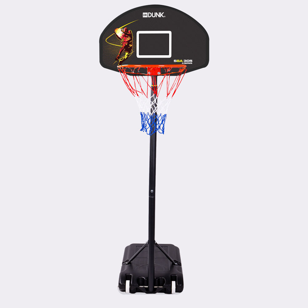 Dr.Dunk Basketball Hoop Stand System Height Portable Adjustable Ring Net 2.1m-Vivify Co.