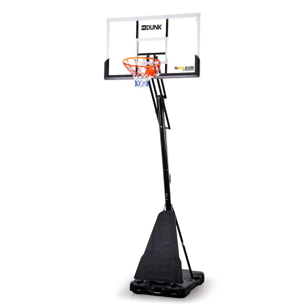 Dr.Dunk Portable Basketball Hoop Stand System Height Adjustable Net Ring Rim Slam Backboard 3.05m-Vivify Co.