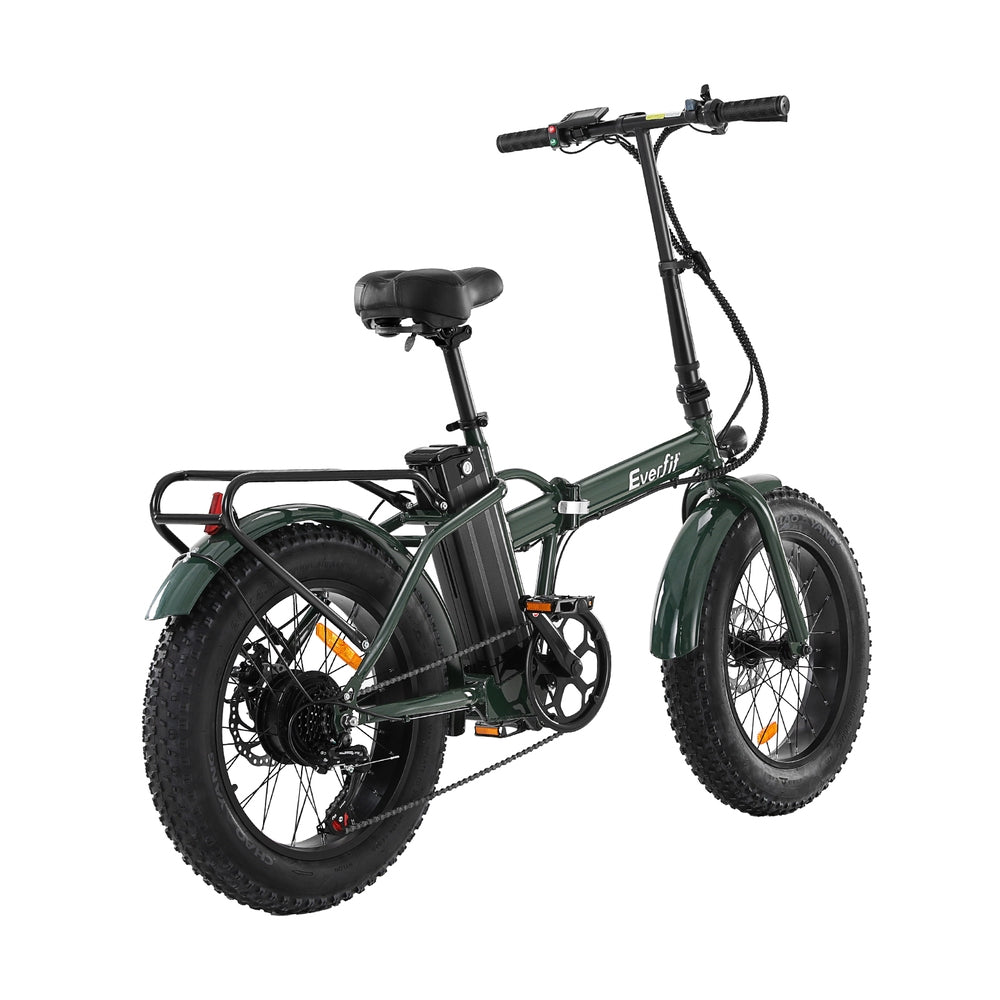 Everfit 20" Folding eBike with Removeable Battery - Red