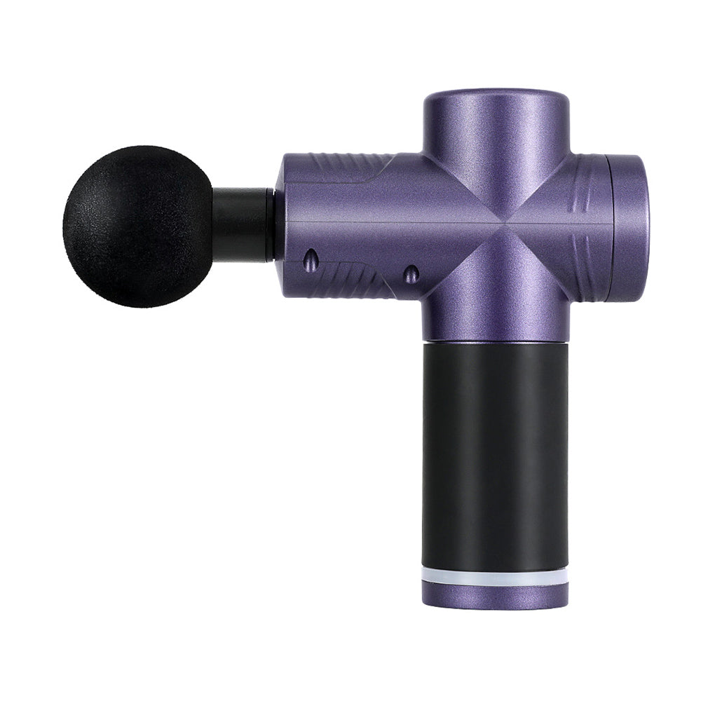 Everfit 30 Speed 4 Head Massage Gun - Purple-Vivify Co.