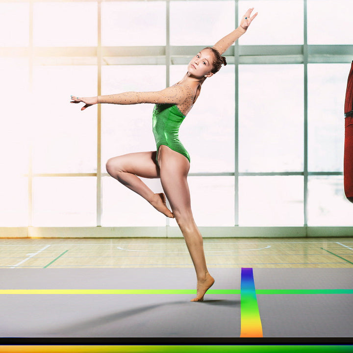 Everfit 3M Air Track Gymnastics Tumbling Exercise Mat Inflatable Mats + Pump-Vivify Co.