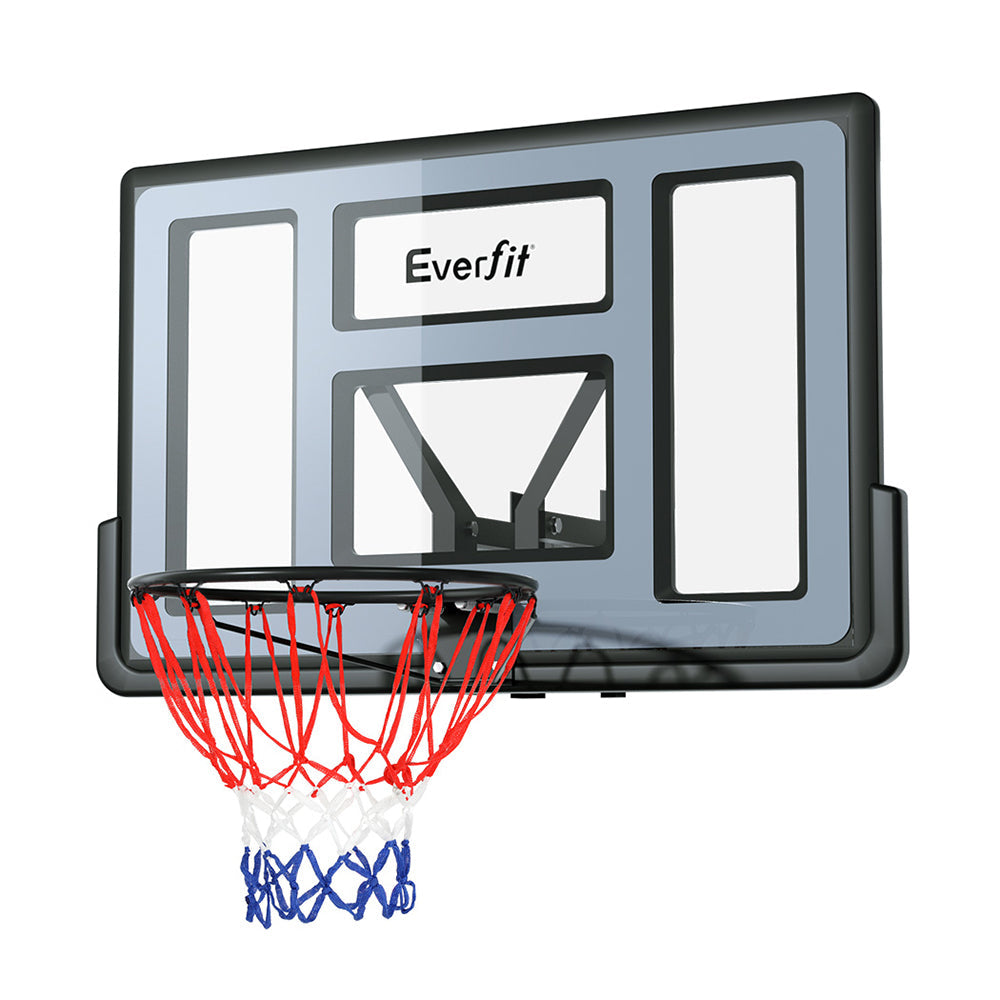 Everfit Basketball Hoop 43" Wall Mounted Backboard Pro Sports Indoor Outdoor-Vivify Co.