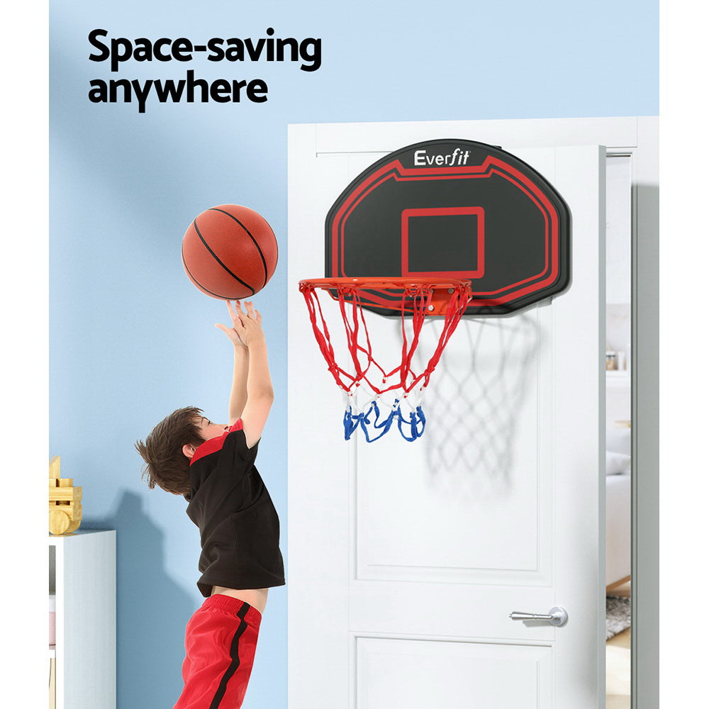 Everfit Basketball Hoop Door Wall Mounted Kids Sports Backboard Indoor Outdoor-Vivify Co.