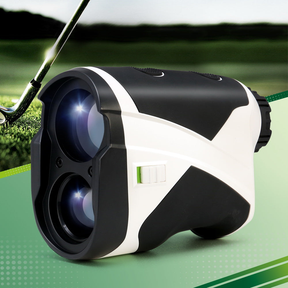 Everfit Golf Rangefinder 700M - Laser Range Finder Distance Slope Angle Vibration - White & Black-Vivify Co.