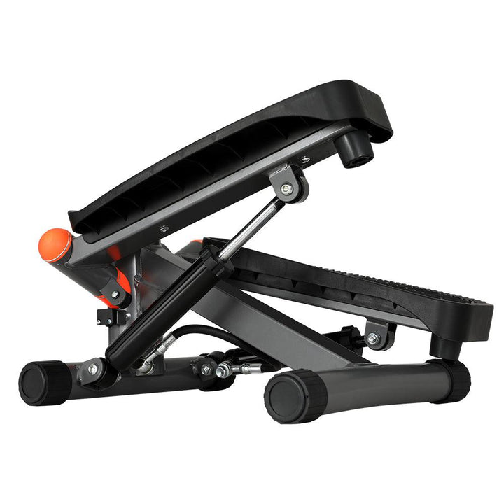 Everfit Pedal Trainer with LCD Display, Mat & Resistance Ropes - Black/Grey-Vivify Co.
