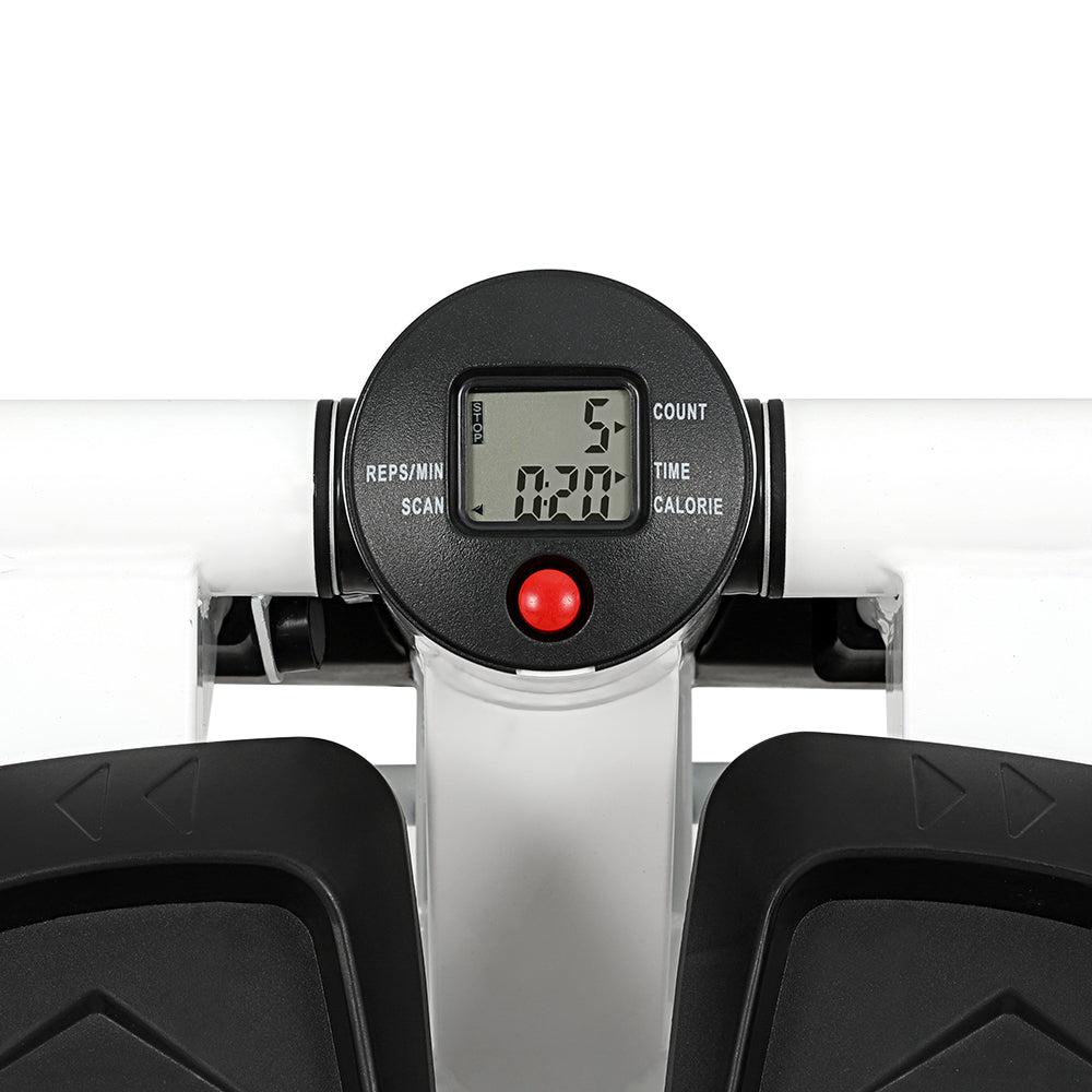Everfit Pedal Trainer with LCD Display, Mat & Resistance Ropes-Vivify Co.