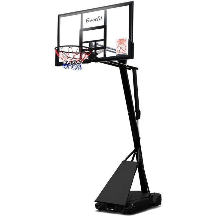 Everfit Pro Portable Basketball Stand System Ring Hoop Net Height Adjustable 3.05M-Vivify Co.