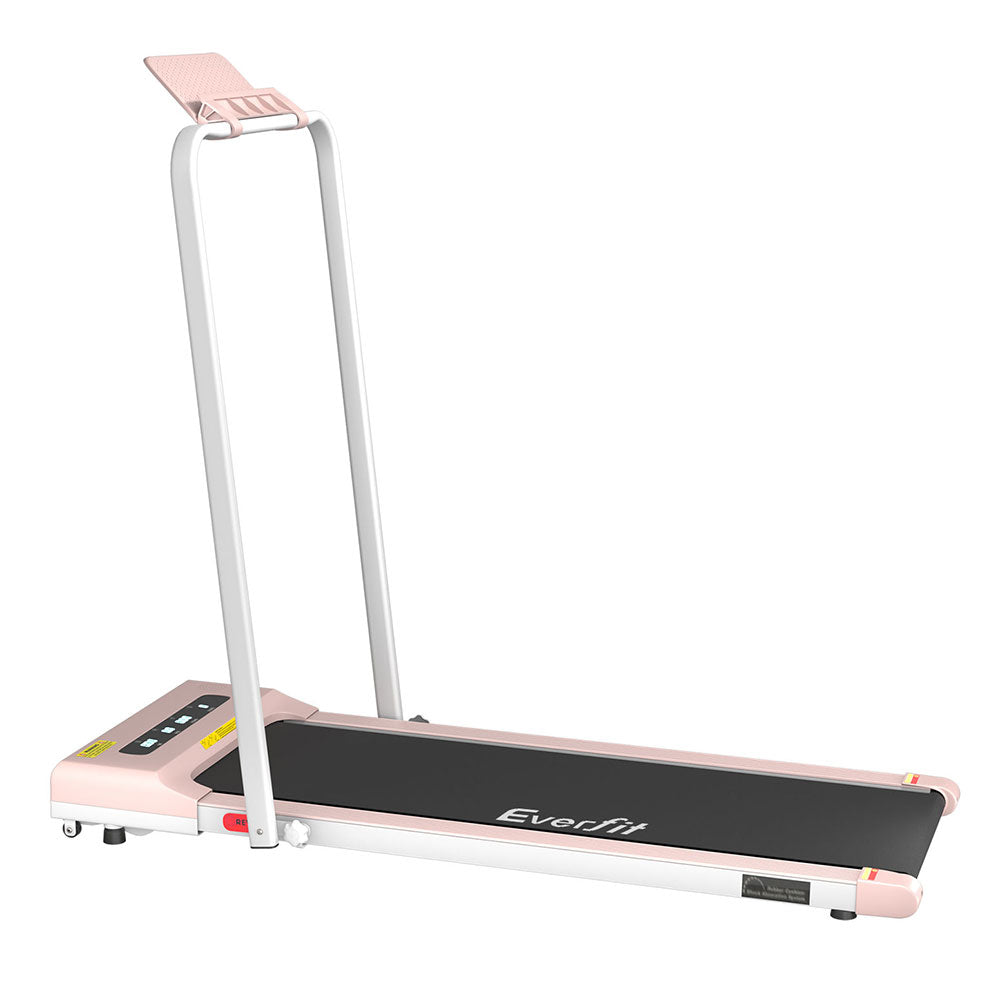 Everfit Treadmill Electric Walking Pad Home Gym Office Fitness 380mm Pink-Vivify Co.