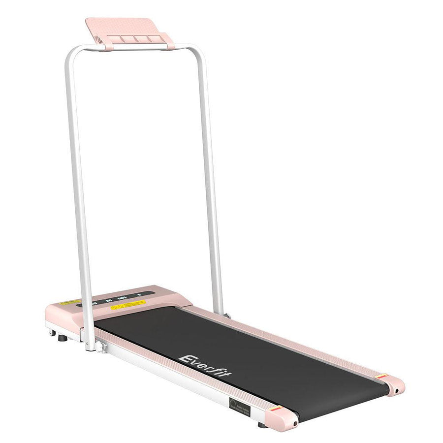 Everfit Treadmill Electric Walking Pad Home Gym Office Fitness 380mm Pink-Vivify Co.