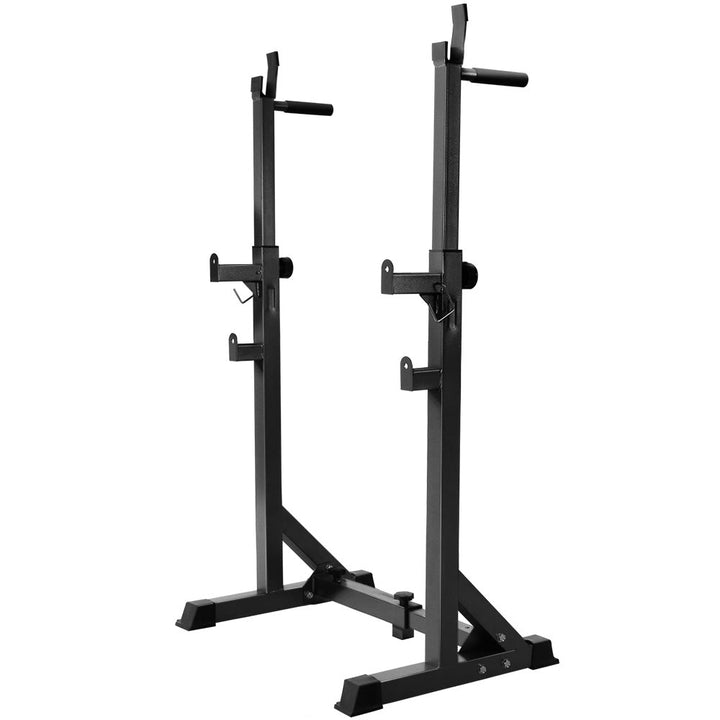 Everfit Weight Bench Adjustable Squat Rack - 300kg Capacity-Vivify Co.