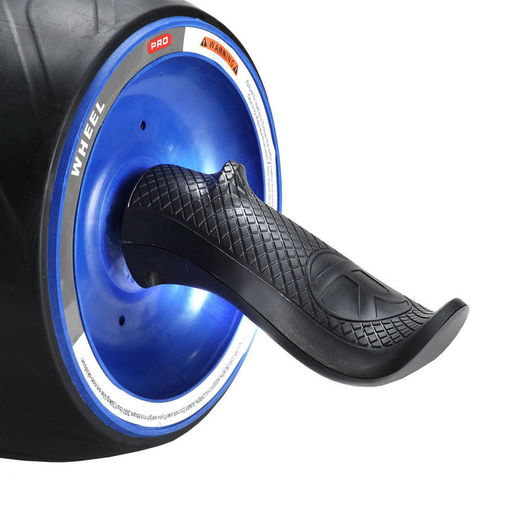 Everfit Wide Wheel Automatic Rebound Ab Roller with Mat - Blue-Vivify Co.