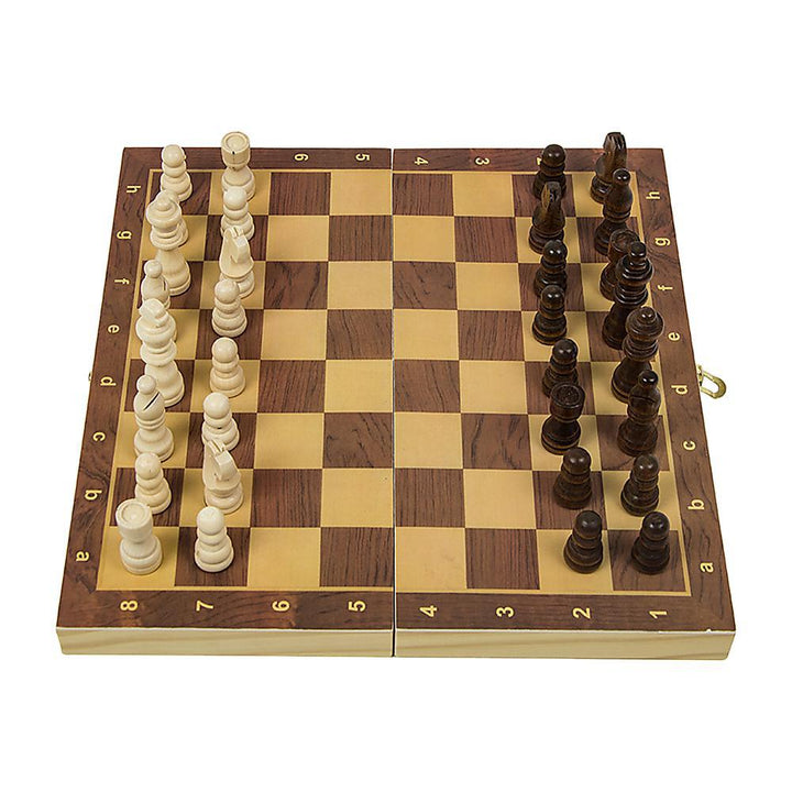 Folding Wooden Chessboard-Vivify Co.