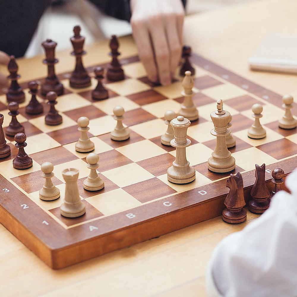 Folding Wooden Chessboard-Vivify Co.