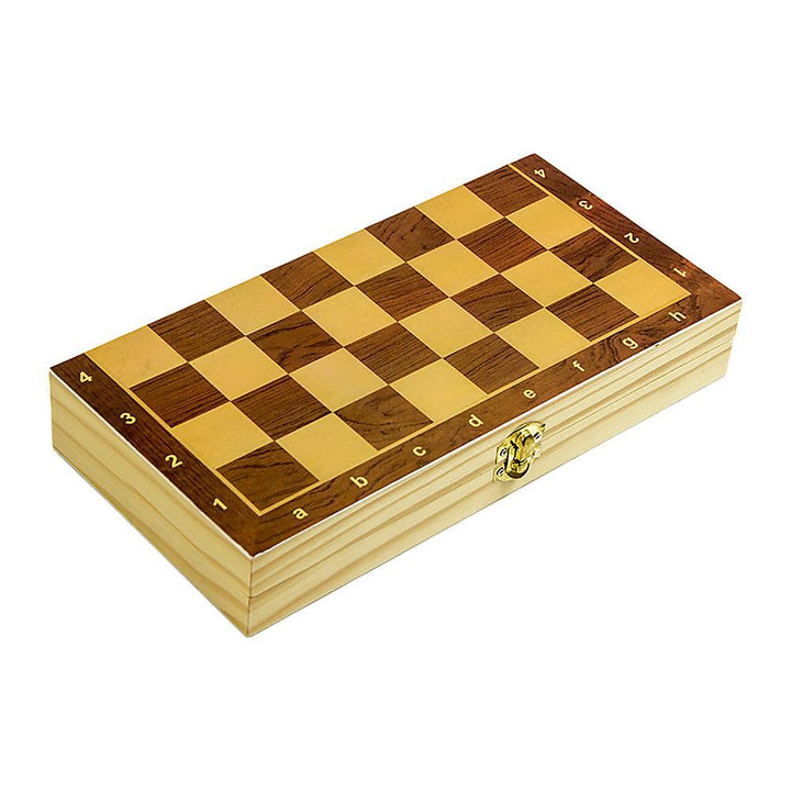 Folding Wooden Chessboard-Vivify Co.
