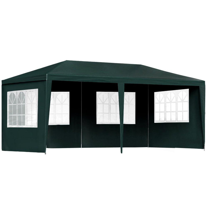 Instahut 3x6m Gazebo Marquee Tent for Outdoor Events - Green-Vivify Co.