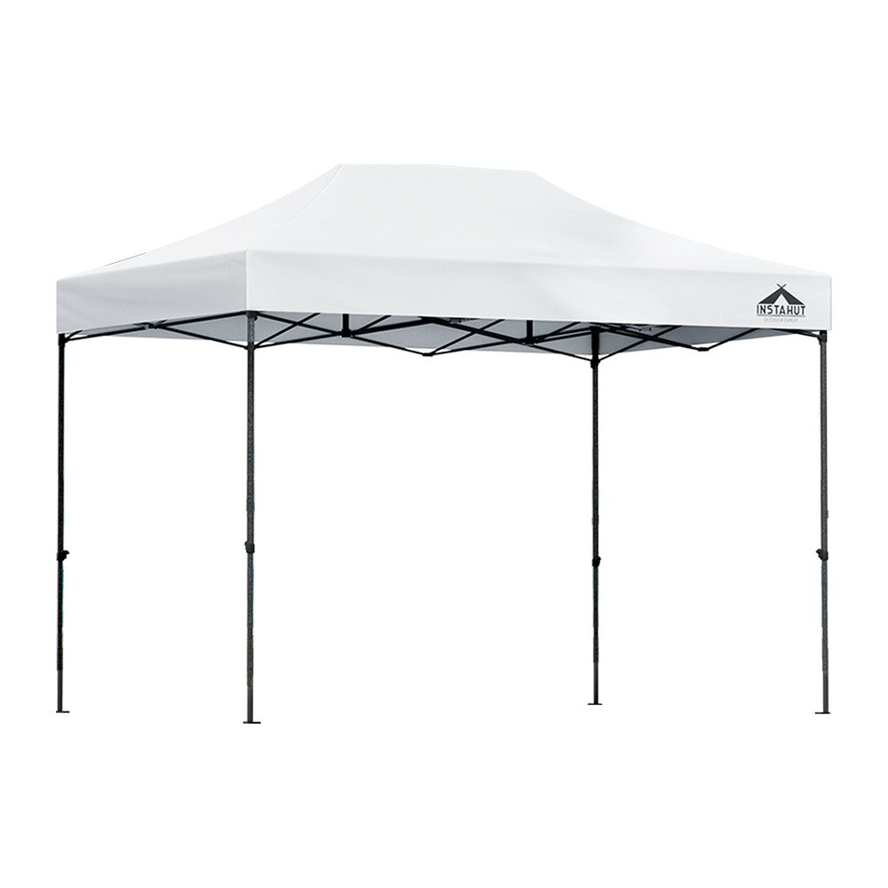 Instahut Pop Up Gazebo 3x4.5m w/Base Pod x4 - White-Vivify Co.