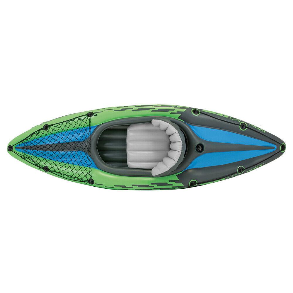 Intex Sports 2.74m Challenger Inflatable 1 Seat Kayak-Vivify Co.