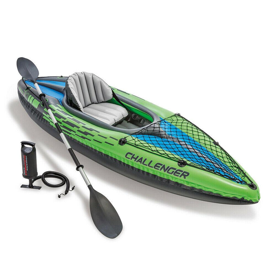 Intex Sports 2.74m Challenger Inflatable 1 Seat Kayak-Vivify Co.