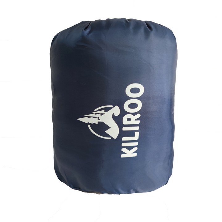 KILIROO Sleeping Bag 350GSM - Navy Blue-Vivify Co.